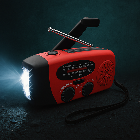 NexWild – Wielofunkcyjne Radio Survivalowe z Latarką i Powerbankiem